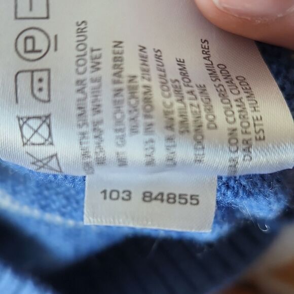 GANT Men's Stripe Polo Sweater - Picture 9 of 9